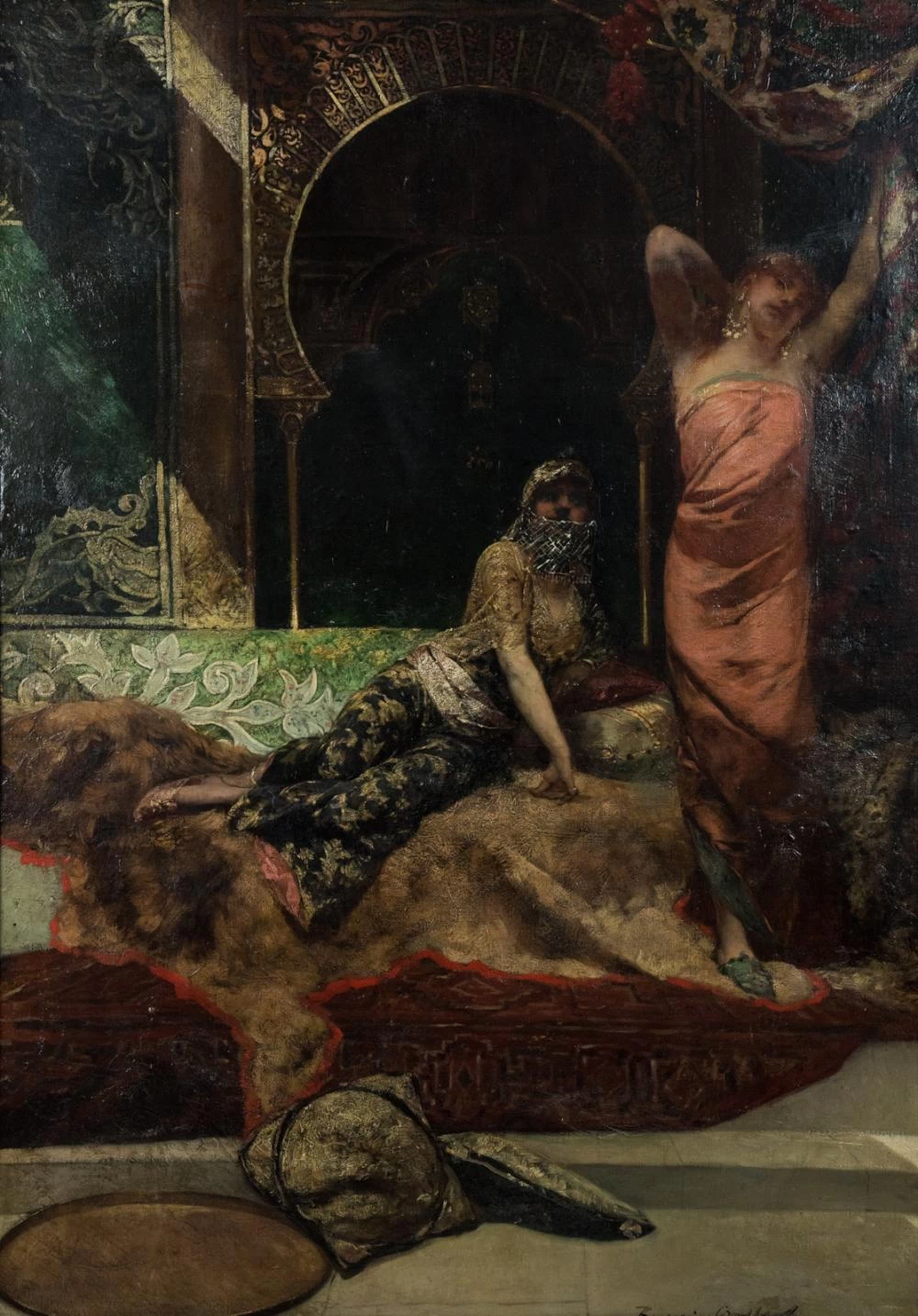 Jean - Joseph Benjamin, Constant, Dopo il bagno